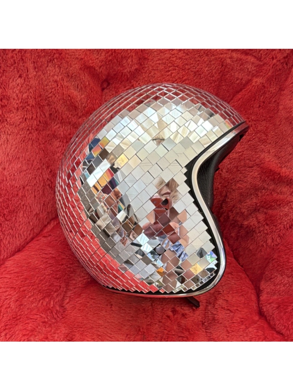 Zorax Disco mirror Mororcycle Helmet